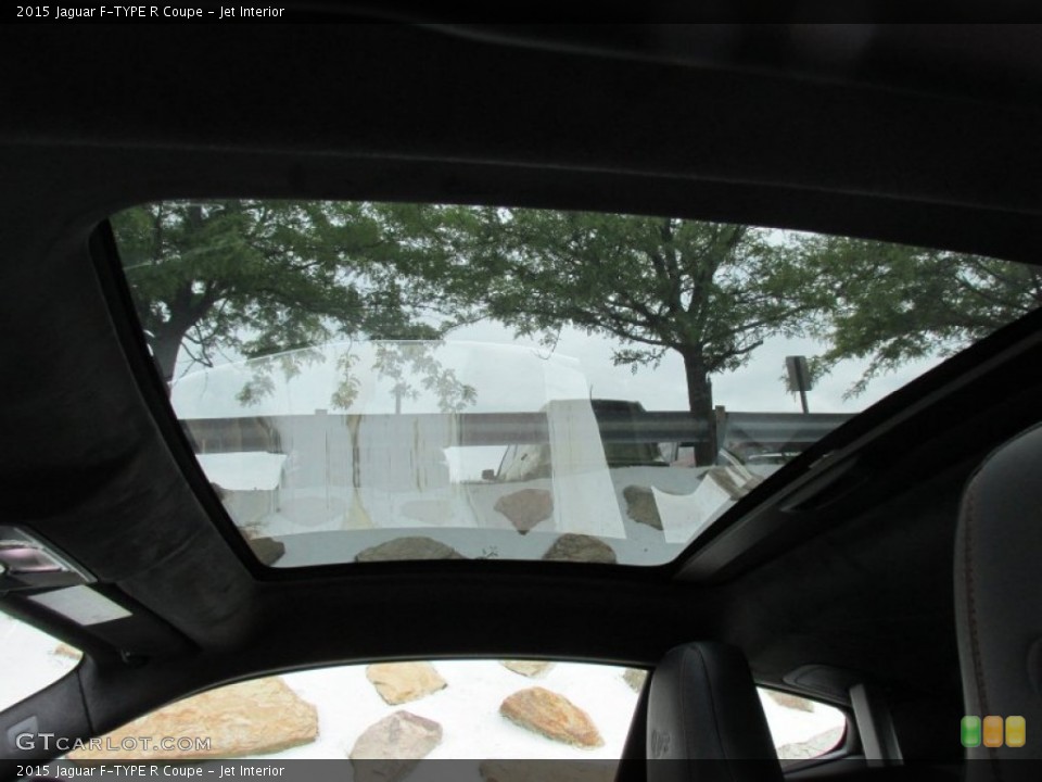 Jet Interior Sunroof for the 2015 Jaguar F-TYPE R Coupe #95120037