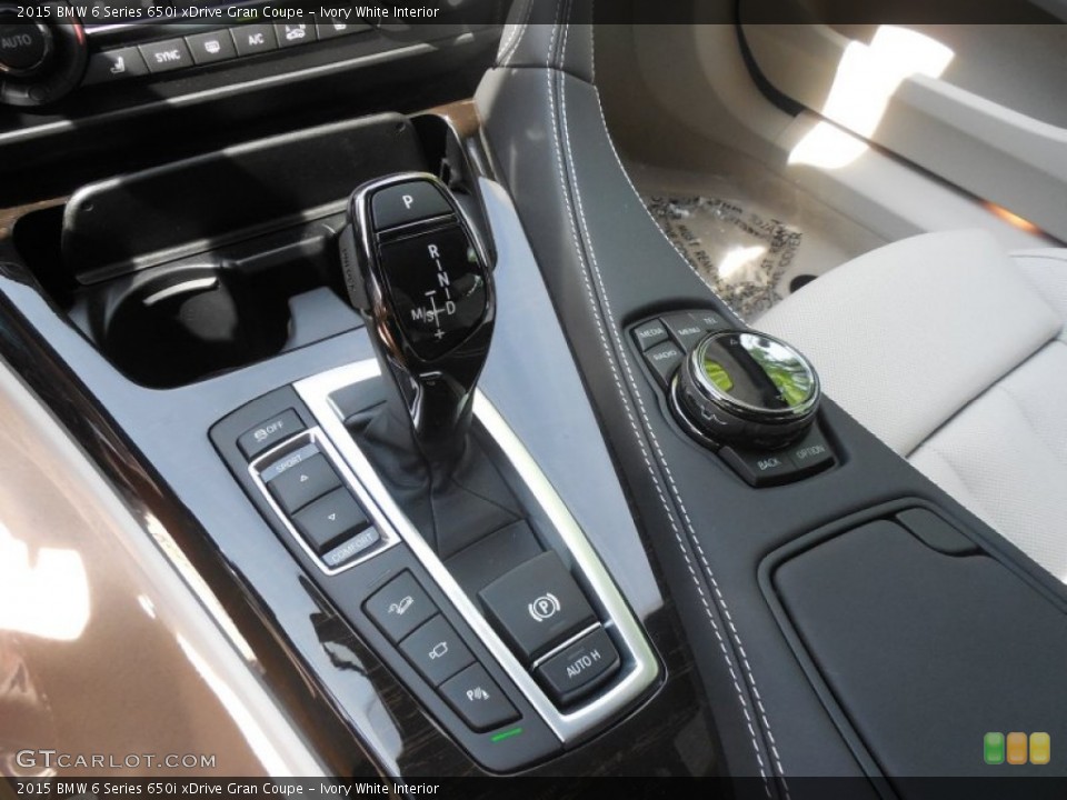 Ivory White Interior Transmission for the 2015 BMW 6 Series 650i xDrive Gran Coupe #95121491