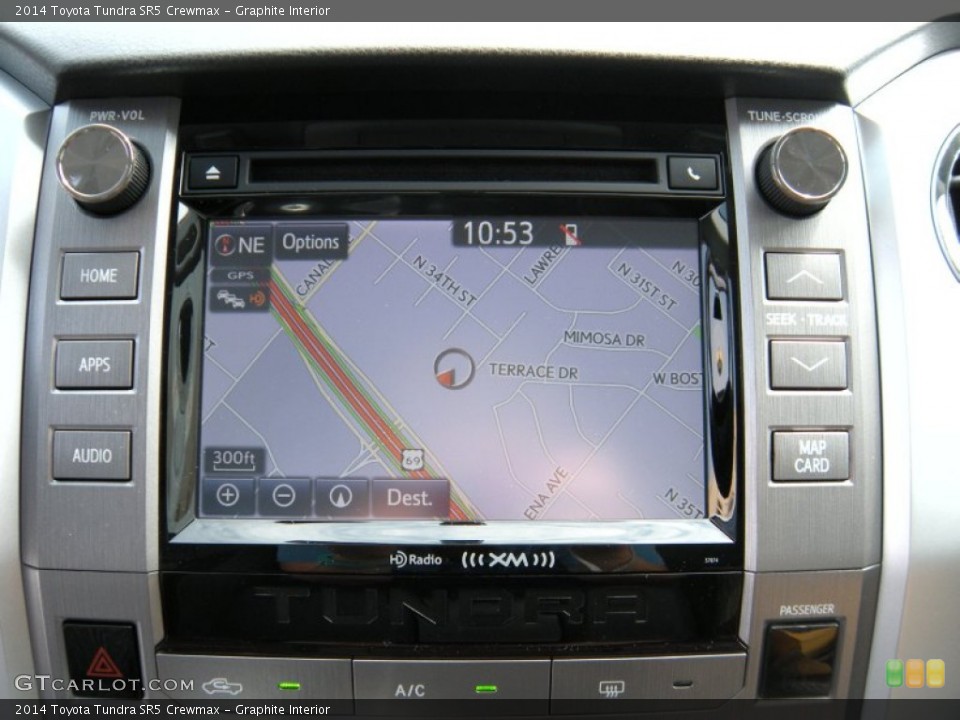 Graphite Interior Navigation for the 2014 Toyota Tundra SR5 Crewmax #95124472