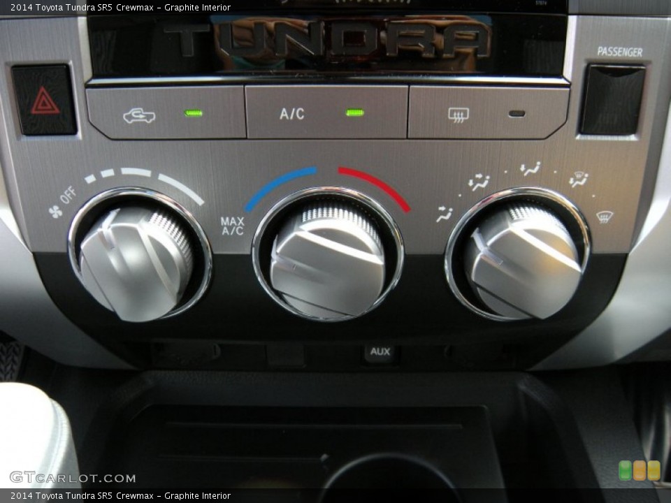 Graphite Interior Controls for the 2014 Toyota Tundra SR5 Crewmax #95124494