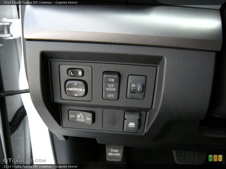 Graphite Interior Controls for the 2014 Toyota Tundra SR5 Crewmax #95124611