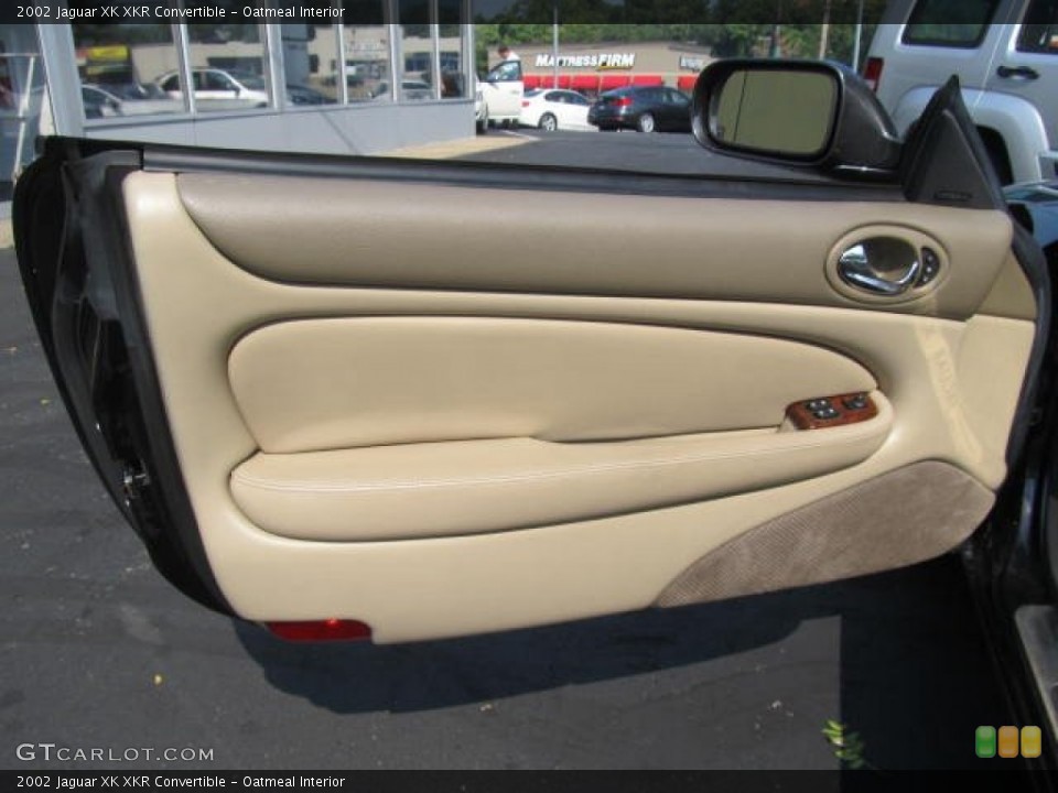 Oatmeal Interior Door Panel for the 2002 Jaguar XK XKR Convertible #95125806