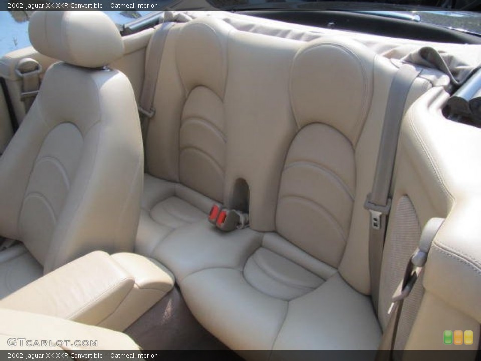 Oatmeal Interior Rear Seat for the 2002 Jaguar XK XKR Convertible #95125853