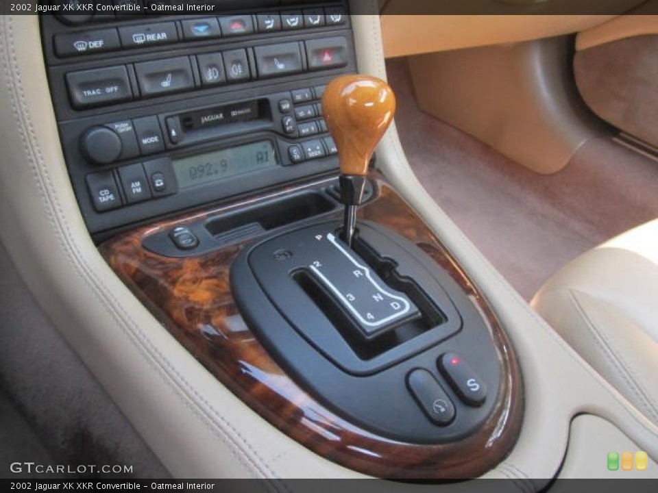 Oatmeal Interior Transmission for the 2002 Jaguar XK XKR Convertible #95125907