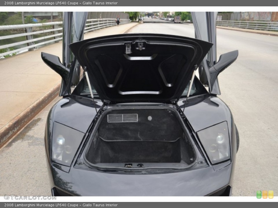 Giallo Taurus Interior Trunk for the 2008 Lamborghini Murcielago LP640 Coupe #95126084