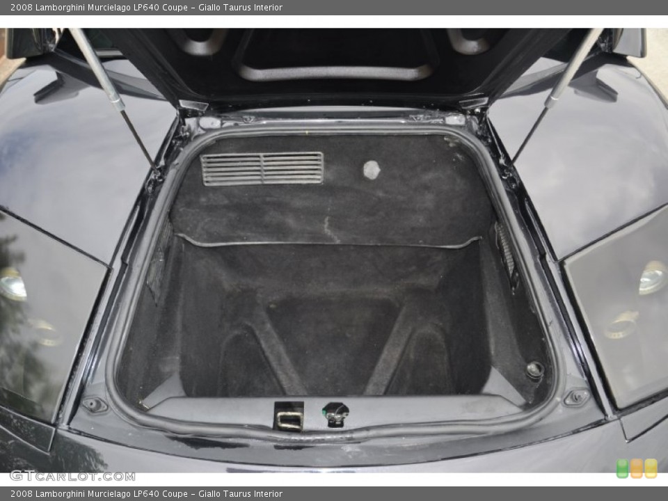 Giallo Taurus Interior Trunk for the 2008 Lamborghini Murcielago LP640 Coupe #95126107
