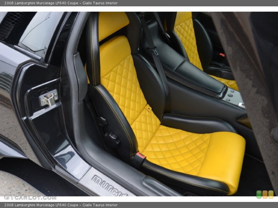 Giallo Taurus Interior Front Seat for the 2008 Lamborghini Murcielago LP640 Coupe #95126190
