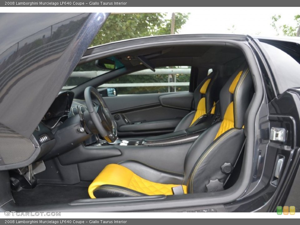 Giallo Taurus Interior Front Seat for the 2008 Lamborghini Murcielago LP640 Coupe #95126261