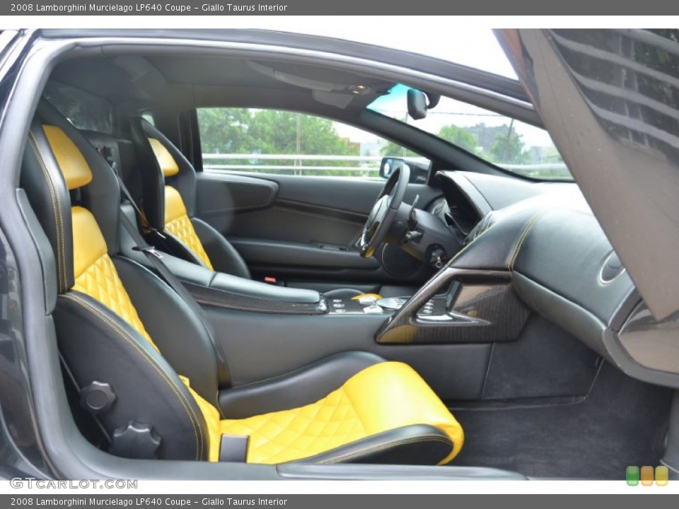 Giallo Taurus Interior Front Seat for the 2008 Lamborghini Murcielago LP640 Coupe #95126278