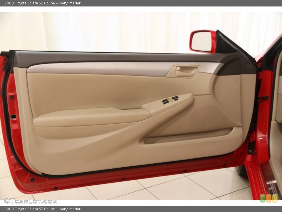 Ivory Interior Door Panel for the 2008 Toyota Solara SE Coupe #95134493