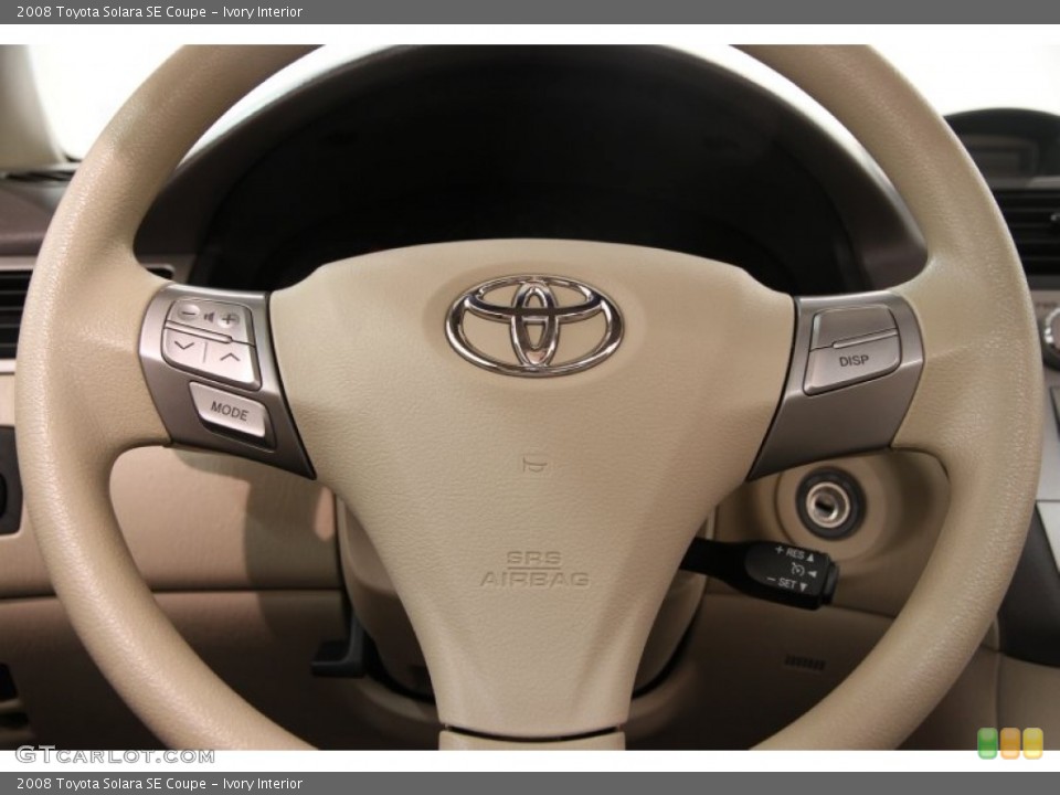 Ivory Interior Steering Wheel for the 2008 Toyota Solara SE Coupe #95134550