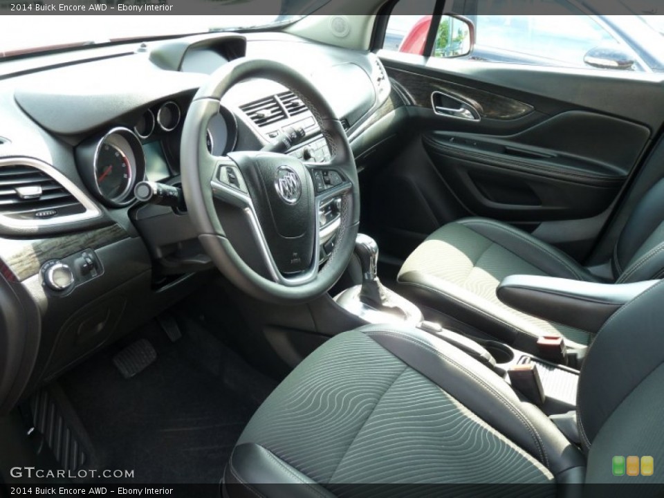 Ebony Interior Photo for the 2014 Buick Encore AWD #95134976
