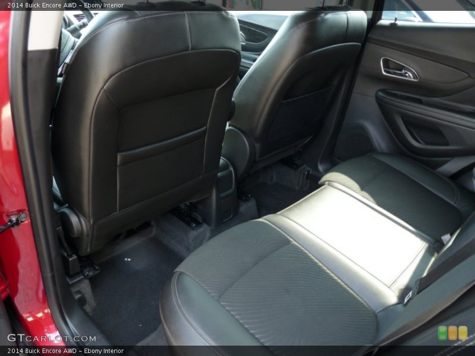 Ebony Interior Rear Seat for the 2014 Buick Encore AWD #95135120