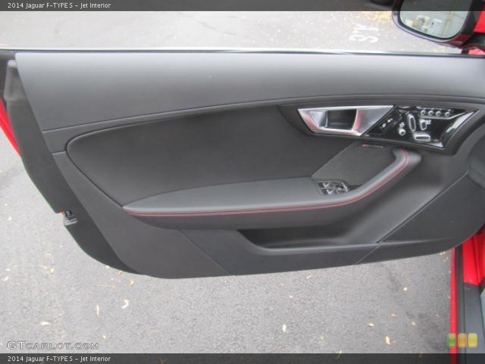Jet Interior Door Panel for the 2014 Jaguar F-TYPE S #95135933