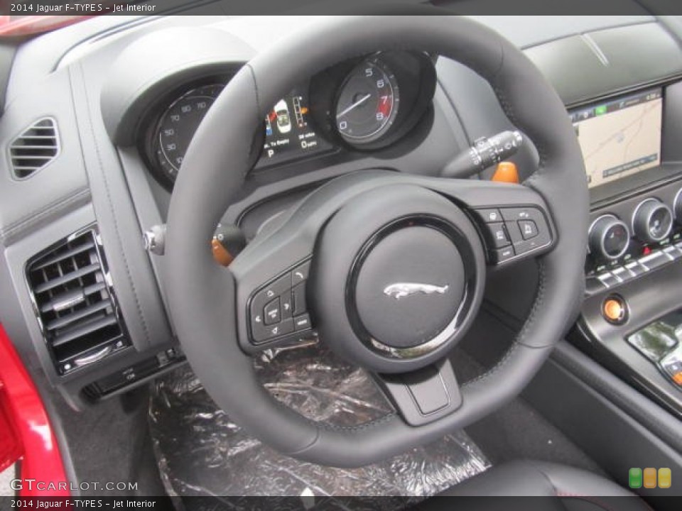 Jet Interior Steering Wheel for the 2014 Jaguar F-TYPE S #95135978