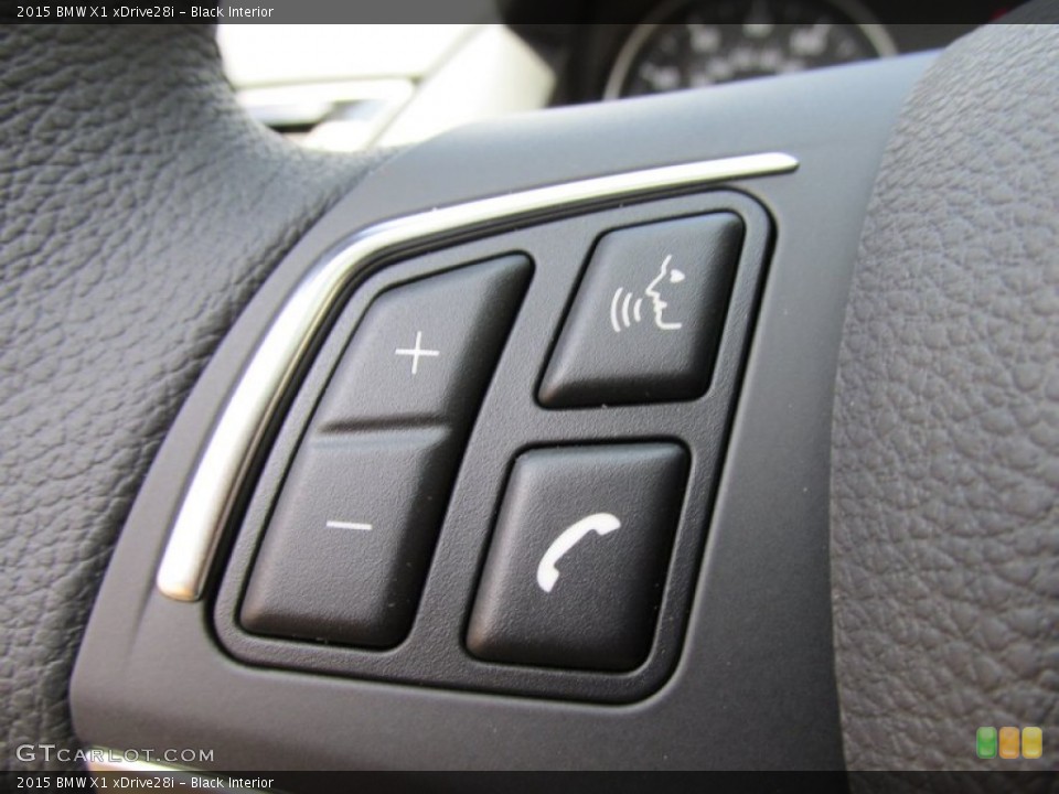 Black Interior Controls for the 2015 BMW X1 xDrive28i #95140191