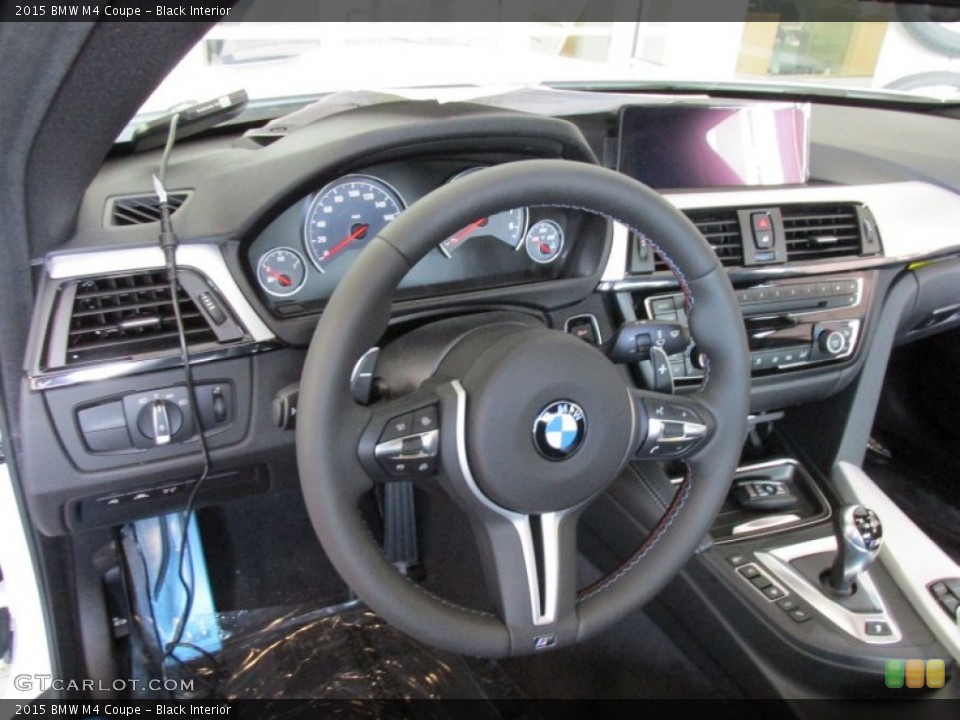 Black Interior Dashboard for the 2015 BMW M4 Coupe #95142047