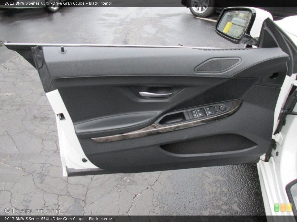 Black Interior Door Panel for the 2013 BMW 6 Series 650i xDrive Gran Coupe #95142578