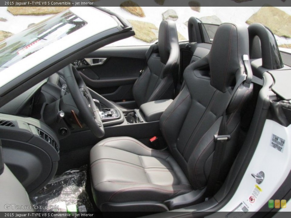 Jet Interior Photo for the 2015 Jaguar F-TYPE V8 S Convertible #95144126
