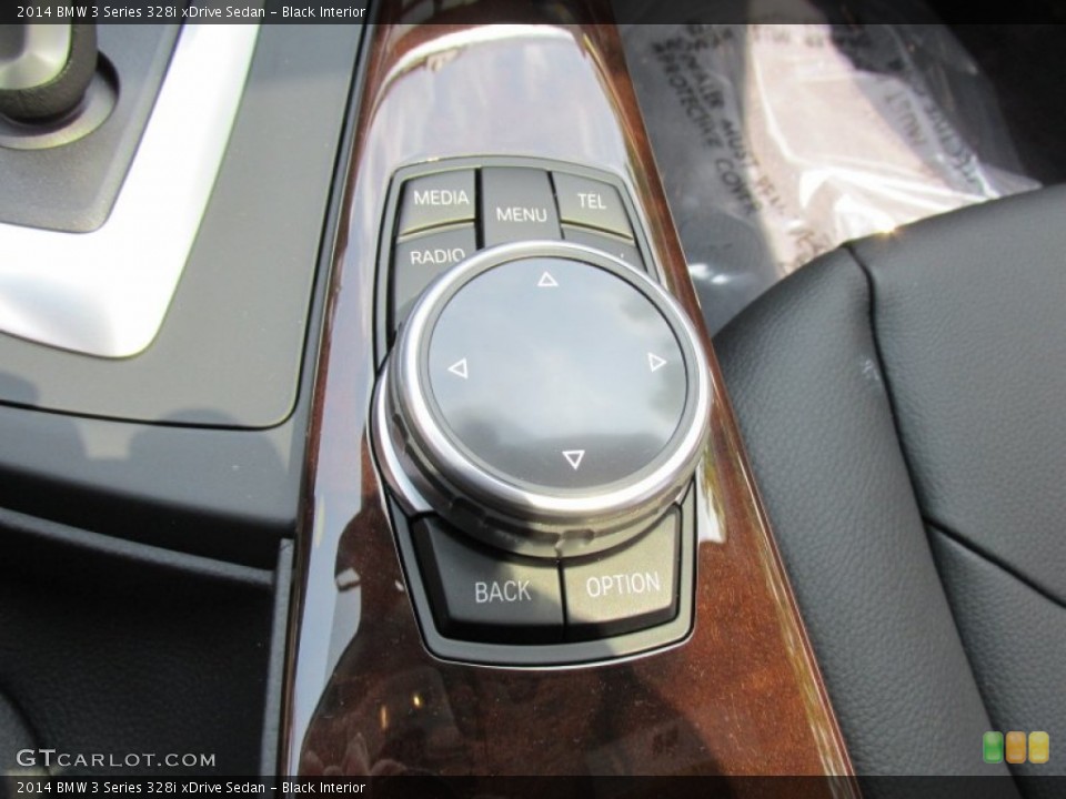 Black Interior Controls for the 2014 BMW 3 Series 328i xDrive Sedan #95145233