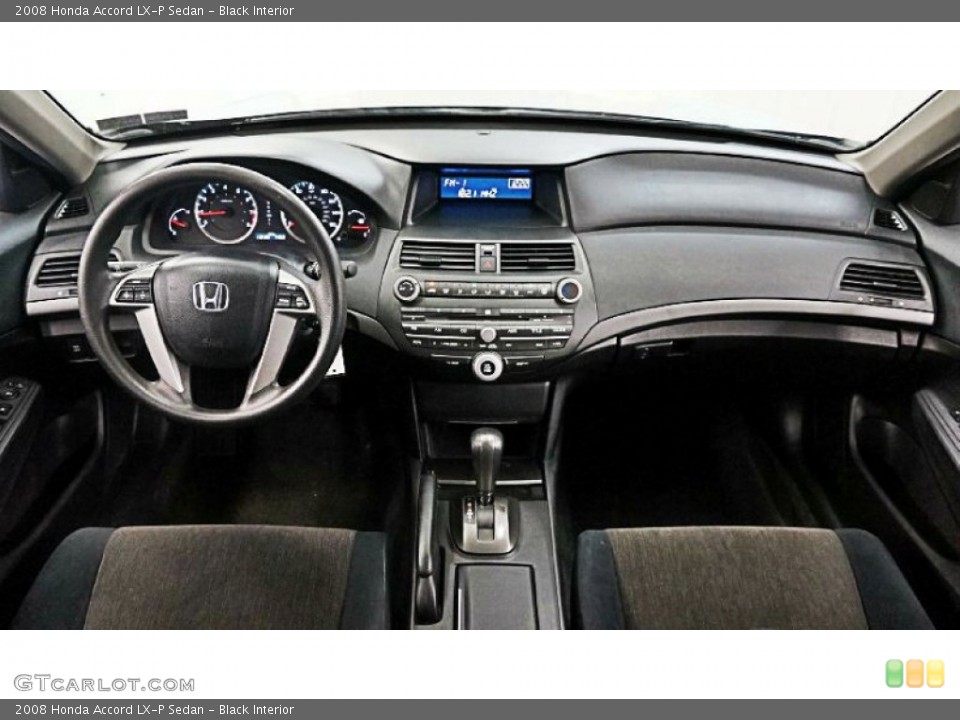 Black Interior Photo for the 2008 Honda Accord LX-P Sedan #95145779