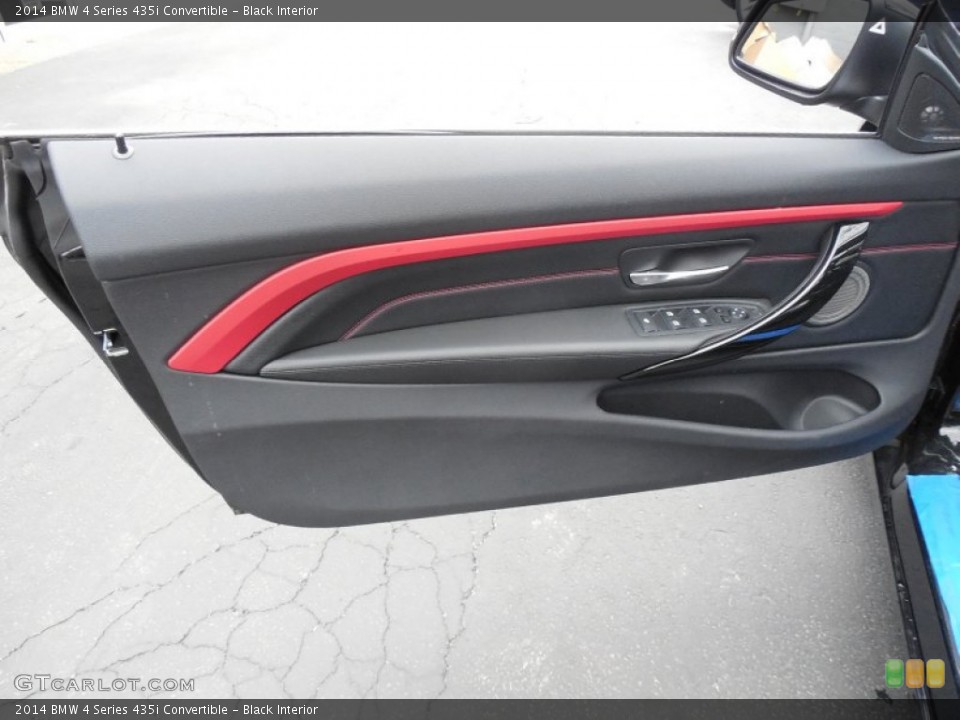 Black Interior Door Panel for the 2014 BMW 4 Series 435i Convertible #95146163