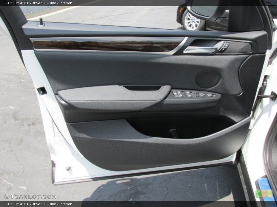 Black Interior Door Panel for the 2015 BMW X3 xDrive28i #95149108
