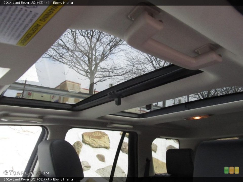Ebony Interior Sunroof for the 2014 Land Rover LR2 HSE 4x4 #95149385