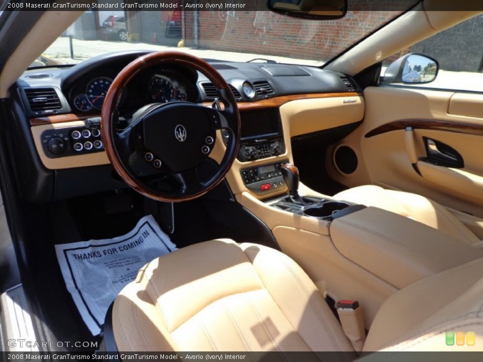 Avorio (Ivory) Interior Photo for the 2008 Maserati GranTurismo  #95153816