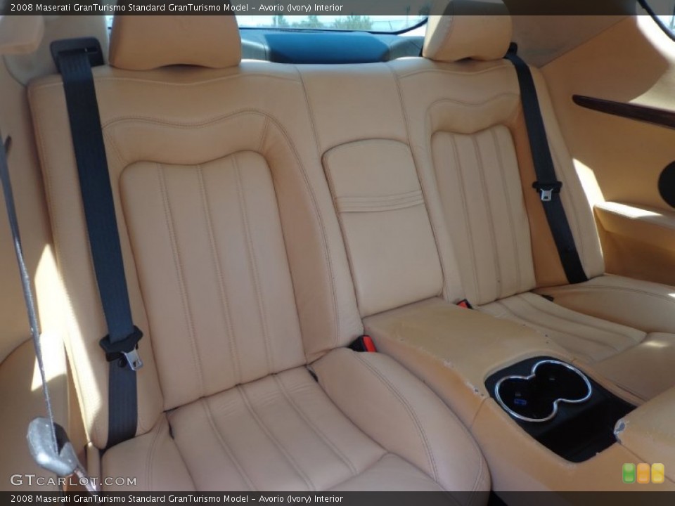 Avorio (Ivory) Interior Rear Seat for the 2008 Maserati GranTurismo  #95153927