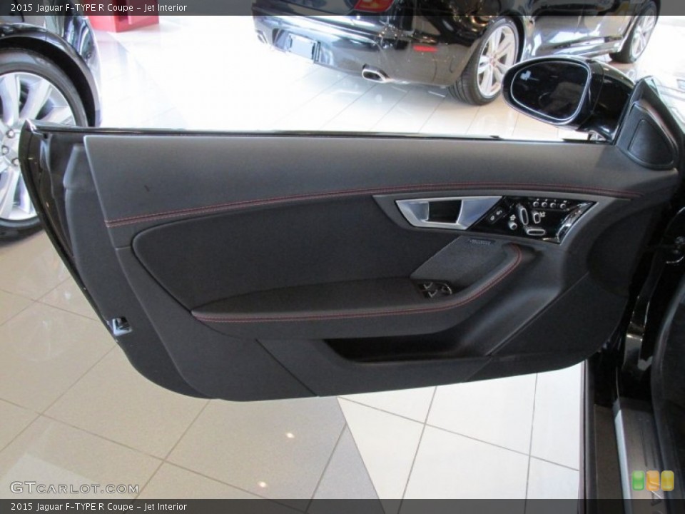 Jet Interior Door Panel for the 2015 Jaguar F-TYPE R Coupe #95154347