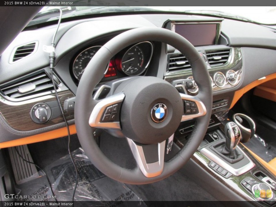 Walnut Interior Steering Wheel for the 2015 BMW Z4 sDrive28i #95155178