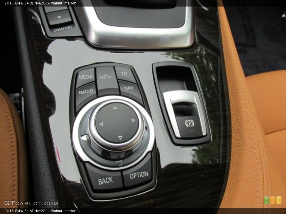 Walnut Interior Controls for the 2015 BMW Z4 sDrive28i #95155220