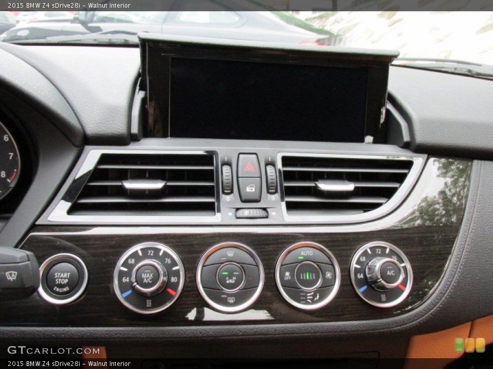 Walnut Interior Controls for the 2015 BMW Z4 sDrive28i #95155256