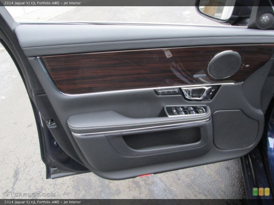 Jet Interior Door Panel for the 2014 Jaguar XJ XJL Portfolio AWD #95155352