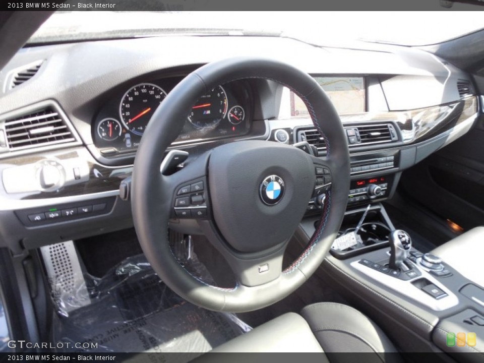 Black Interior Dashboard for the 2013 BMW M5 Sedan #95155967