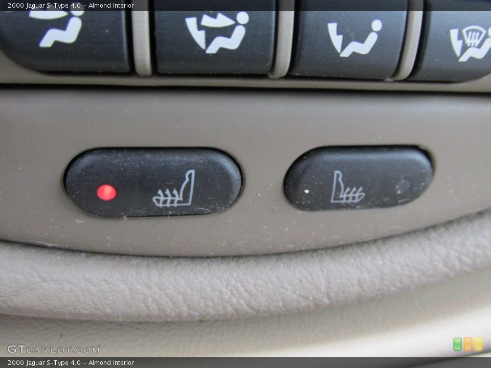 Almond Interior Controls for the 2000 Jaguar S-Type 4.0 #95156753
