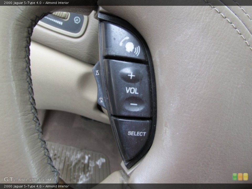 Almond Interior Controls for the 2000 Jaguar S-Type 4.0 #95156774