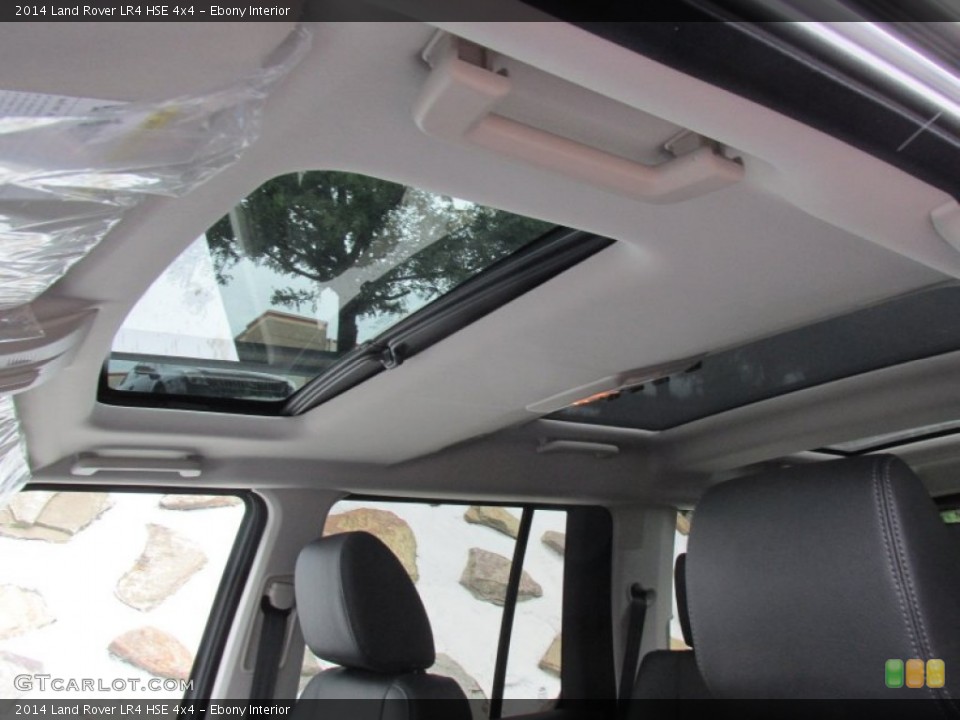 Ebony Interior Sunroof for the 2014 Land Rover LR4 HSE 4x4 #95158109
