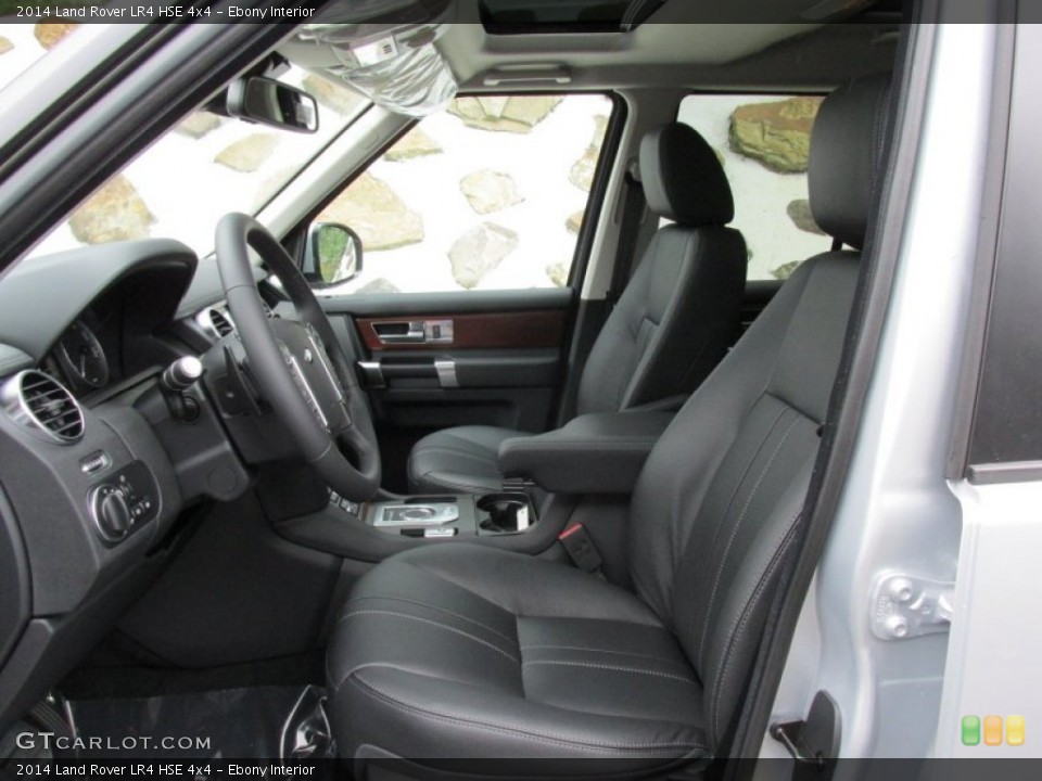 Ebony Interior Photo for the 2014 Land Rover LR4 HSE 4x4 #95158124