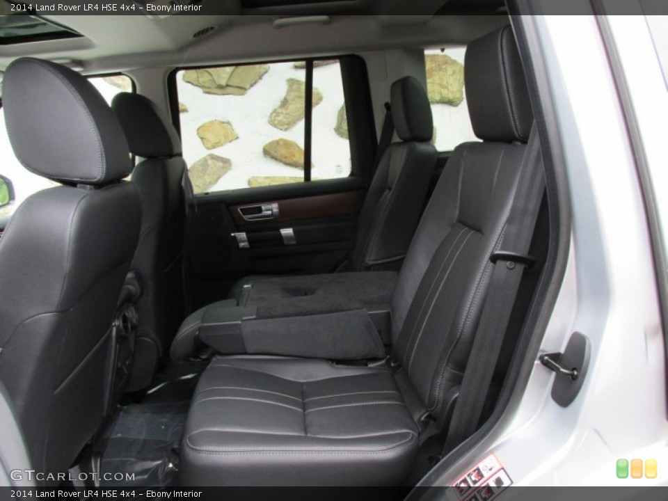 Ebony Interior Rear Seat for the 2014 Land Rover LR4 HSE 4x4 #95158139