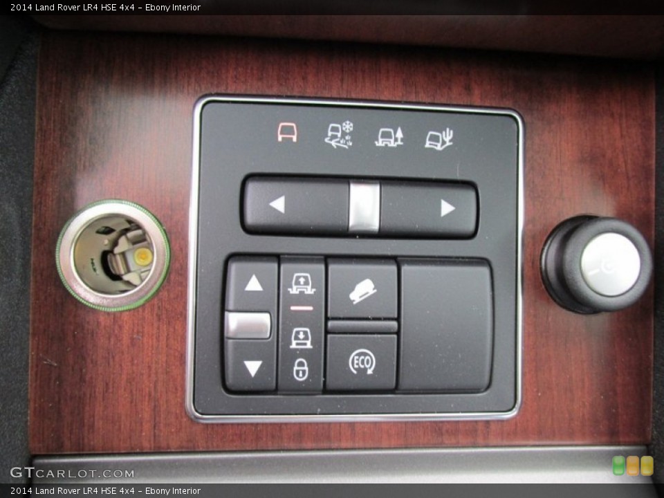 Ebony Interior Controls for the 2014 Land Rover LR4 HSE 4x4 #95158209