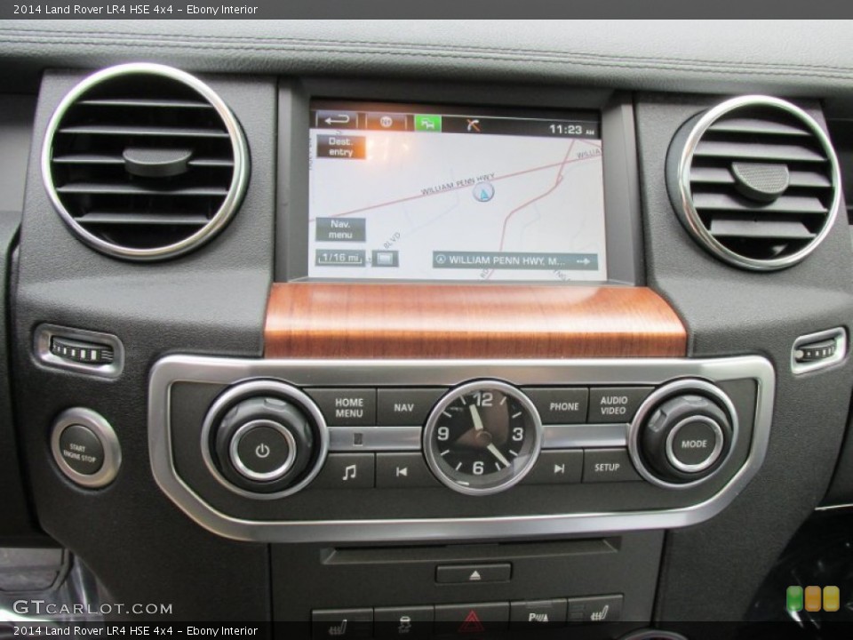 Ebony Interior Controls for the 2014 Land Rover LR4 HSE 4x4 #95158229