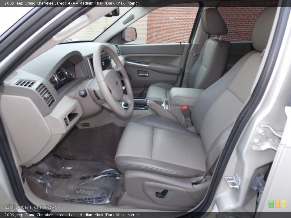 Medium Khaki/Dark Khaki 2009 Jeep Grand Cherokee Interiors