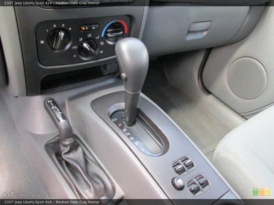 Medium Slate Gray Interior Transmission for the 2007 Jeep Liberty Sport 4x4 #95163443