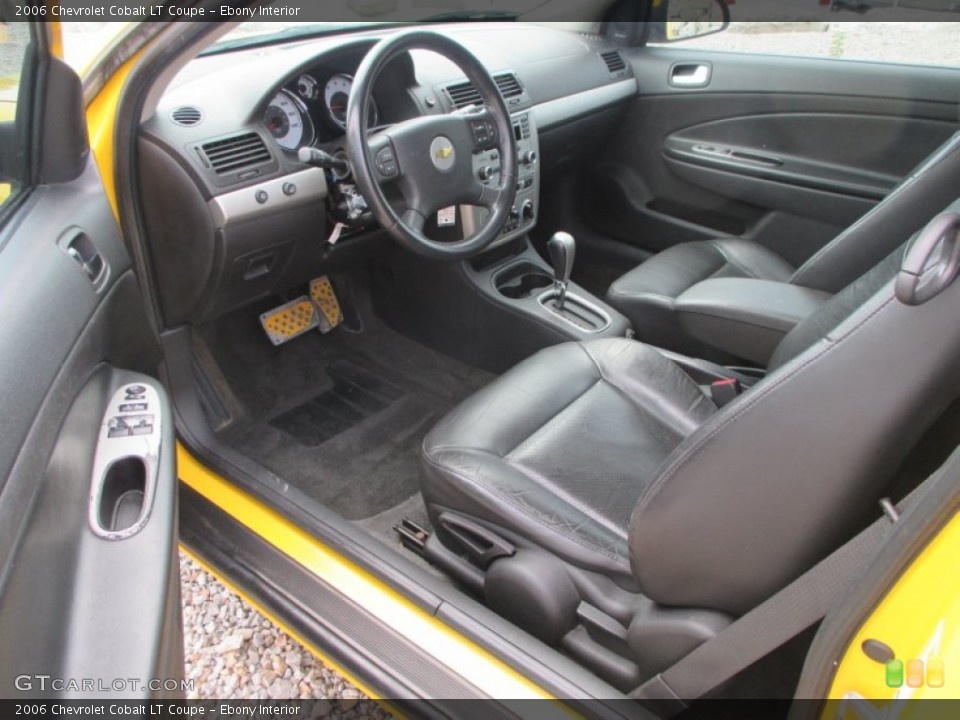 Ebony Interior Photo for the 2006 Chevrolet Cobalt LT Coupe #95168231