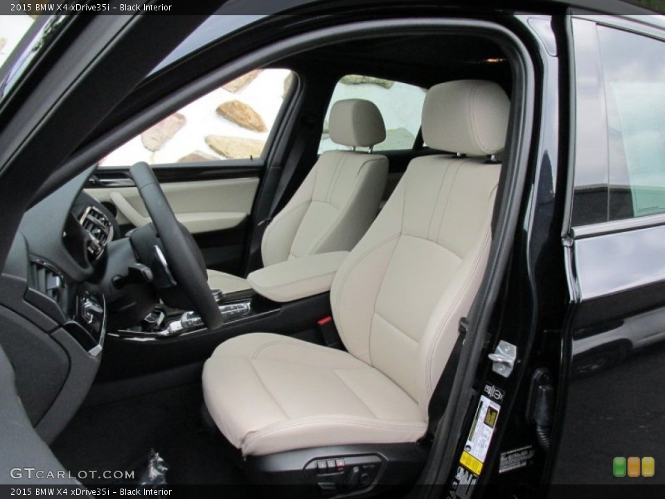 Black Interior Photo for the 2015 BMW X4 xDrive35i #95177300
