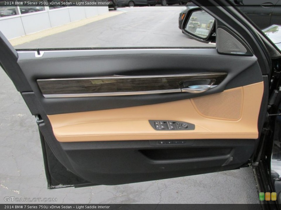 Light Saddle Interior Door Panel for the 2014 BMW 7 Series 750Li xDrive Sedan #95178803