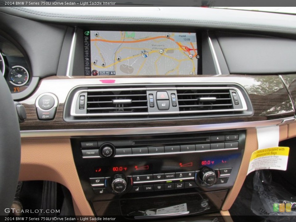 Light Saddle Interior Controls for the 2014 BMW 7 Series 750Li xDrive Sedan #95178932
