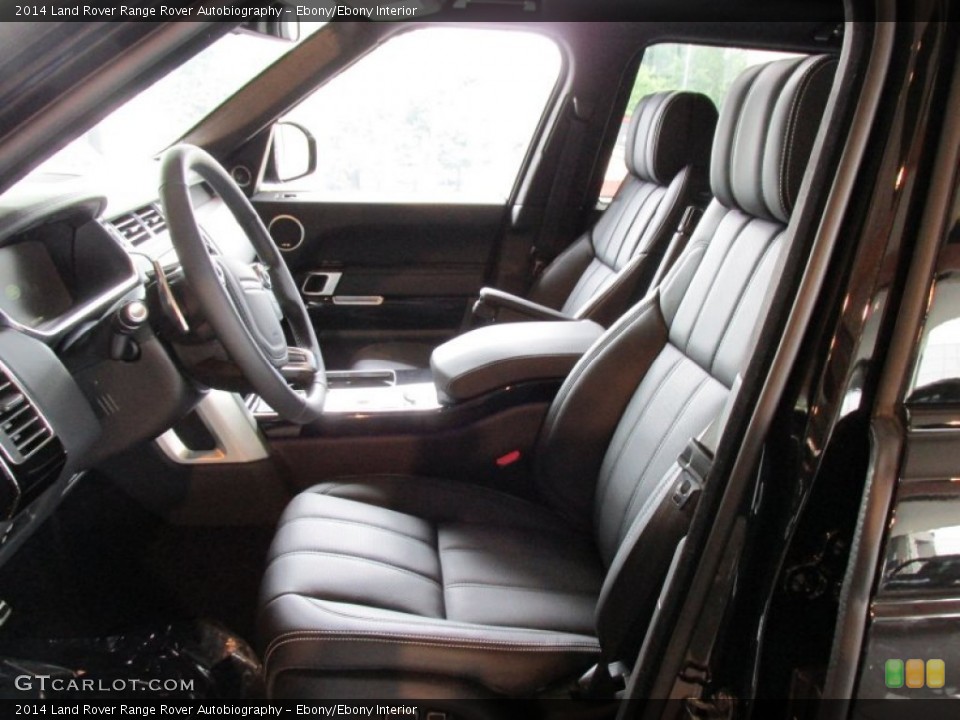 Ebony/Ebony Interior Front Seat for the 2014 Land Rover Range Rover Autobiography #95180381